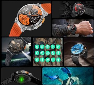 Smartwatch Gravity GT23-2 Czarny  (GT23) 8