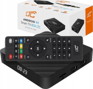 Odtwarzacz multimedialny Smart Smart TV Box straumēšanas ierīce LTC BOX51 Android 4K UHD 1