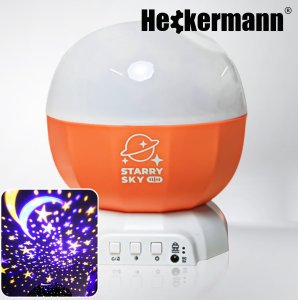 Heckermann Projektor gwiazd LED 168K-W Pomarańczowy 6