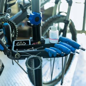 RockBros Stojak serwisowy Rockbros MP-02 do rowerów z pokrętłami podłogowy - czarny 6