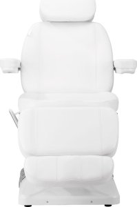 Activeshop Elektryczny fotel kosmetyczny SILLON Luxury 3 silniki biały sterowanie nożne 2