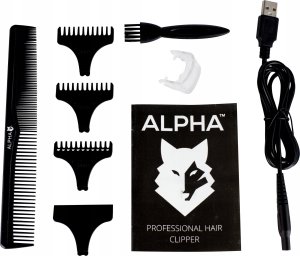 Trymer Alpha Maszynka do Strzyżenia i Golenia Włosów i Głowy - Trymer do Brody Alpha 2