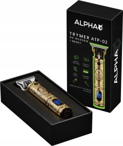 Trymer Alpha Maszynka do Strzyżenia i Golenia Włosów i Głowy - Trymer do Brody Alpha 6
