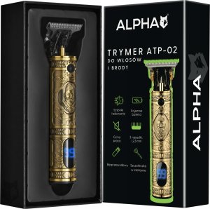 Trymer Alpha Maszynka do Strzyżenia i Golenia Włosów i Głowy - Trymer do Brody Alpha 7