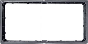 Kadax KADAX Warzywniak Podwyższona Grządka Skrzynia Ogrodowa Rabata Antracyt 150x75cm 8