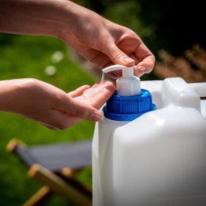 Kadax KADAX kanister z kranem i dozownikiem do mydła 10L 13