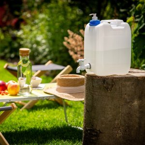 Kadax KADAX kanister z kranem i dozownikiem do mydła 10L 10