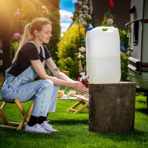 Kadax KADAX kanister z kranem i dozownikiem do mydła 30L 13