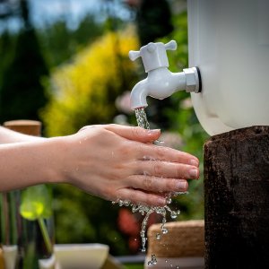 Kadax KADAX kanister z kranem i dozownikiem do mydła 20L 11