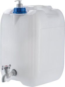 Kadax KADAX kanister z kranem i dozownikiem do mydła 20L 3