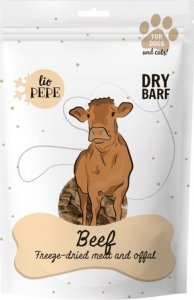 Paka Zwierzaka PAKA ZWIERZAKA - Przysmak liofilizowany Lio PEPE Beef (wołowina mięso) 60g 1