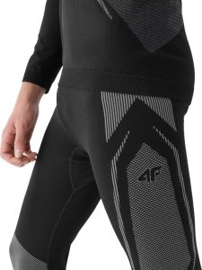 4f Legginsy termoaktywne męskie 4F M166 czarno-szare 4FWAW24USEAM166 20S L/XL 6