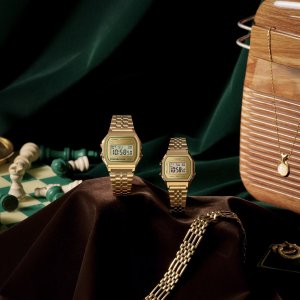 Zegarek Casio Zegarek damski Casio LA680WEGV-9AEF złoty 6