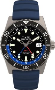 Zegarek Timex Zegarek męski TW2W75100 niebieski 1