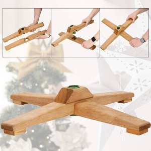 Springos Choinka sztuczna 150 cm Premium Royal Trees świerk syberyjski z drewnianym stojakiem UNIWERSALNY 12