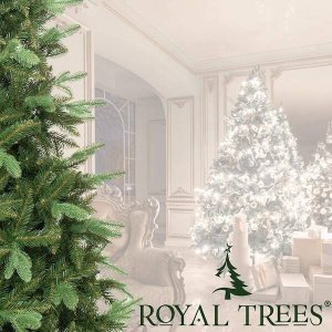 Springos Choinka sztuczna 150 cm Premium Royal Trees świerk syberyjski z drewnianym stojakiem UNIWERSALNY 8