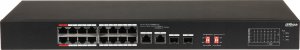 Switch Dahua Technology Switch niezarządzalny Dahua S3218-16ET-135 16x10/100M 2x10/100/1000M PoE 2xSFP Combo 2