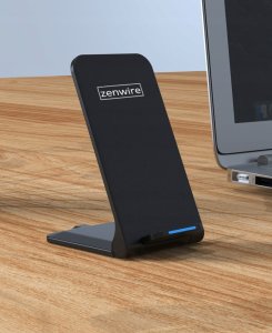 Ładowarka Zenwire Szybka Bezprzewodowa Ładowarka Indukcyjna Stacja Ładująca USB-C QI 15W FAST X18A 3