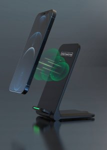 Ładowarka Zenwire Szybka Bezprzewodowa Ładowarka Indukcyjna Stacja Ładująca USB-C QI 15W FAST X18A 5