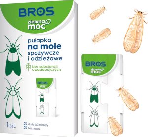 Bros BROS - Zielona Moc pułapka na mole spożywcze i odzieżowe - 10 szt. 3