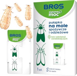 Bros BROS - Zielona Moc pułapka na mole spożywcze i odzieżowe - 10 szt. 4