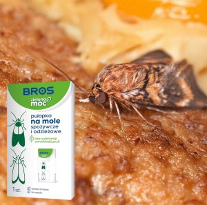 Bros BROS - Zielona Moc pułapka na mole spożywcze i odzieżowe - 10 szt. 6