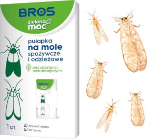 Bros BROS - Zielona Moc pułapka na mole spożywcze i odzieżowe - 10 szt. 9