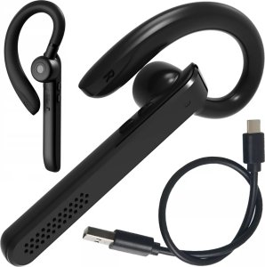 Słuchawki Alogy Słuchawka Bluetooth Alogy Earphone do telefonu wodoodporna IPX4 do prowadzenia rozmów Czarna 15