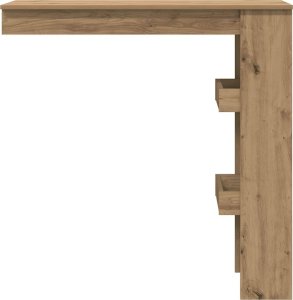 vidaXL vidaXL Ścienny stolik barowy, dąb artisan, 102x45x103,5 cm 4