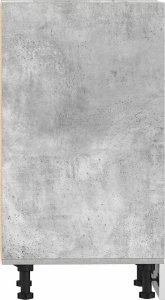 vidaXL vidaXL Dolna szafka Betonowa Szara 20x44,5x81,5 cm Drewno klejone 5