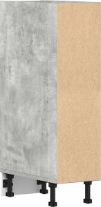 vidaXL vidaXL Dolna szafka Betonowa Szara 20x44,5x81,5 cm Drewno klejone 6