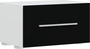 vidaXL vidaXL 5-częściowe szafki pod telewizor oświetleniem LED Matowa czerń 10