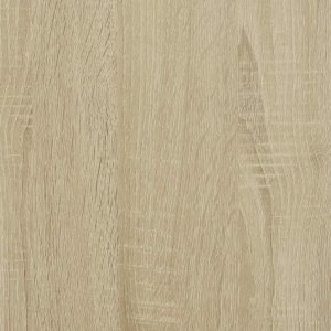 vidaXL vidaXL Ławka na buty Sonoma Oak 60x40x53,5 cm Drewno klejone i metal 9
