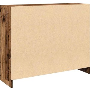 vidaXL Szafka, stare drewno, 91x28x75 cm, materiał drewnopochodny 7