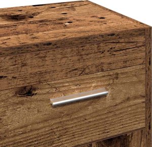 vidaXL Szafka, stare drewno, 91x28x75 cm, materiał drewnopochodny 8