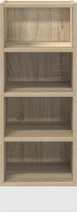 vidaXL vidaXL Dolna szafka Sonoma Oak 30x44,5x81,5 cm Drewno klejone 4