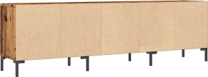 vidaXL Szafka pod TV, stare drewno, 150x30x44,5 cm 7