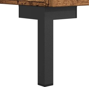 vidaXL Szafka pod TV, stare drewno, 150x30x44,5 cm 8