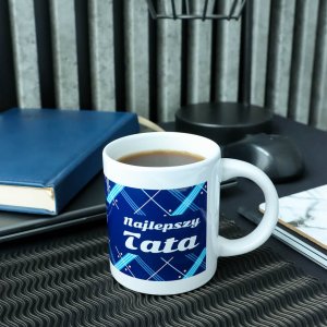 Cup&You Kubek Najlepszy Tata - uroczy gadżet, przydatny do przygotowania kawy lub herbaty, 250ml, wykonany z ceramiki, idealny podarunek dla Taty na Dzień Ojca 3