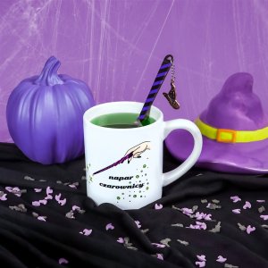 Cup&You Kubek Napar Czarownicy - niebanalny praktyczny prezent, idealny na chłodne mroczne wieczory lub na halloween, wykonany z wytrzymałej ceramiki, 250ml 3