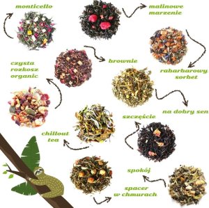 Cup&You LAZY TIME. Zestaw herbat do leniuchowania - 10 saszetek 10x 5g z herbatą różnego rodzaju i smaku + bawełniany filtr do herbaty, uniwersalny prezent upominek 4