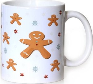 Cup&You Świąteczny kubek ceramiczny 300ml GINGERBREAD MAN - prezent upominek na Boże Narodzenie, święta, Mikołaja, Gwiazdję, pod choinkę  zimowy podarunek 2