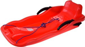 Jokomisiada Sanki plastikowe ze sznurkiem ślizg na zimę SP0740 3