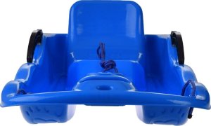 Jokomisiada Sanki plastikowe ze sznurkiem ślizg na zimę SP0740 9