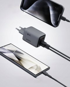 Ładowarka Aukey PA-C3 1x USB-A 2x USB-C 5 A (PA-C3) 3