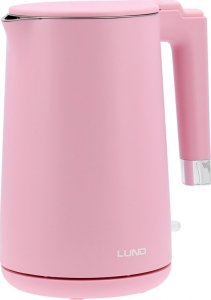 Czajnik Toya LUND ELECTRIC KETTLE 1.5L PINK COOL TOUCH 2