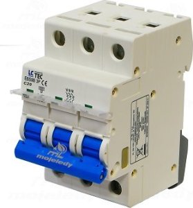 LCTec Wyłącznik nadprądowy C 20A 3P EBS LC-Tec 1
