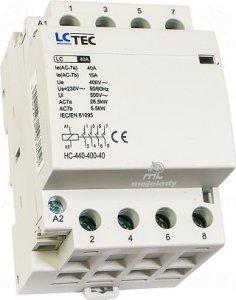 LCTec Stycznik modułowy 40A 4p 230V LCTEC 1