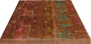 vidaXL Blat stołu, 100x60x1,5 cm, prostokątny, lite drewno z odzysku 4