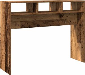 vidaXL Stolik konsolowy, stare drewno, 105x30x80 cm 6